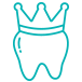 dental crown icon